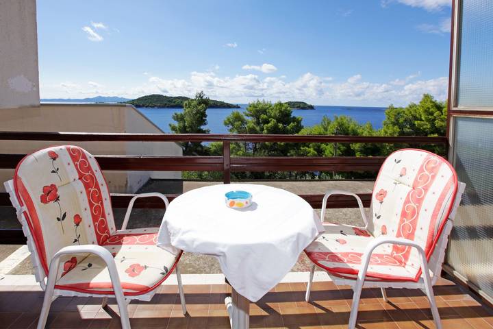 Ferienwohnung für 3 Personen, mit Balkon/Terrasse in Blato Korcula
