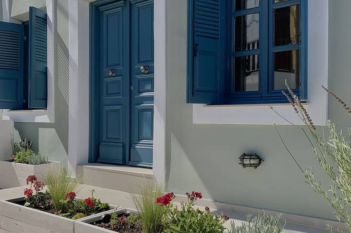 Ferienhaus für 6 Personen, mit Balkon auf Chalki