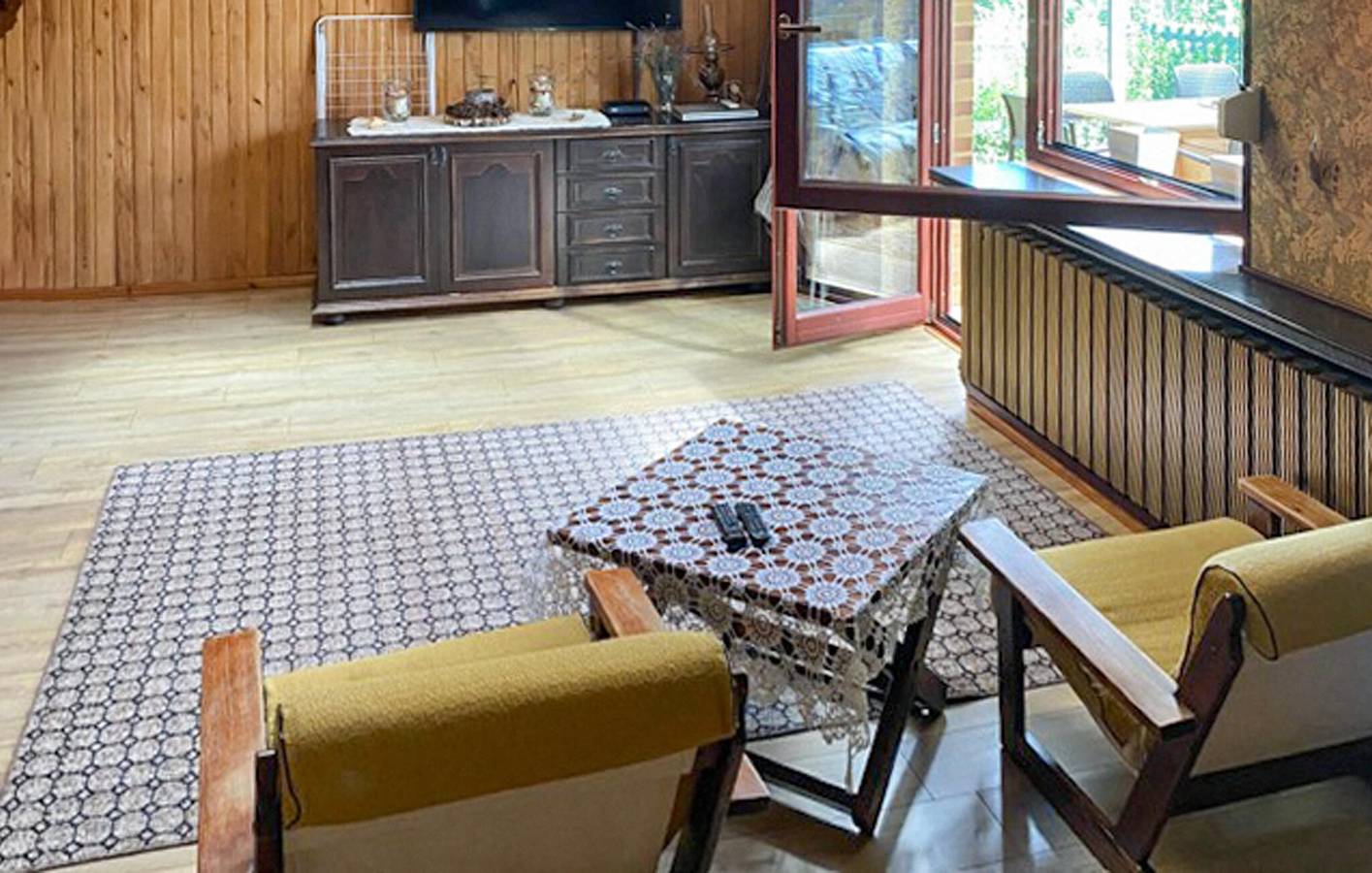 Ferienhaus für 8 Personen mit Terrasse in Darłowo, Powiat Sławieński