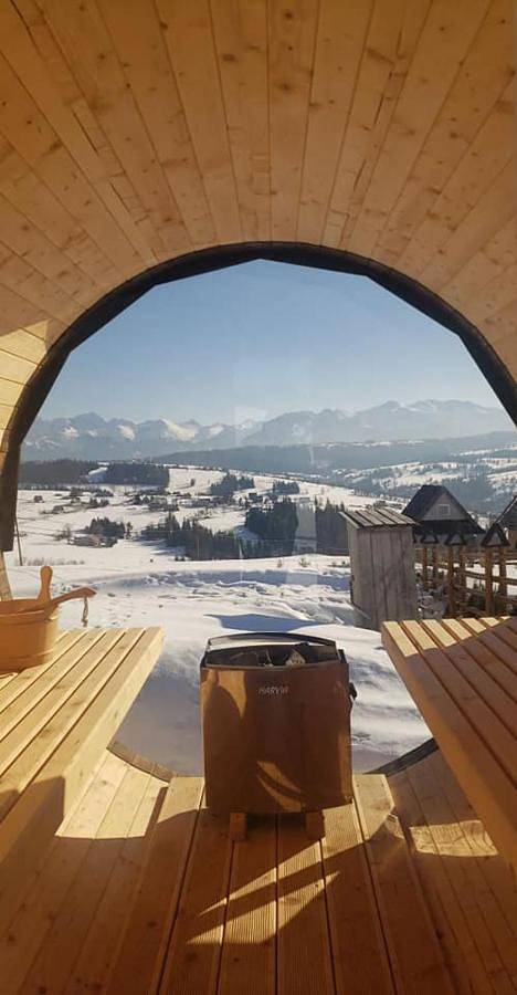 Alpine Chalet with Jacuzzi and Sauna in Karpaty (Polska)
