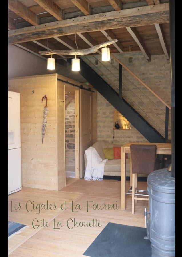 Gîte pour 3 personnes, avec jardin, animaux acceptés à Lucy-sur-Cure