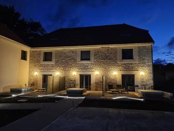 Chambre d’hôte pour 2 personnes, avec terrasse et vue dans Tarcenay