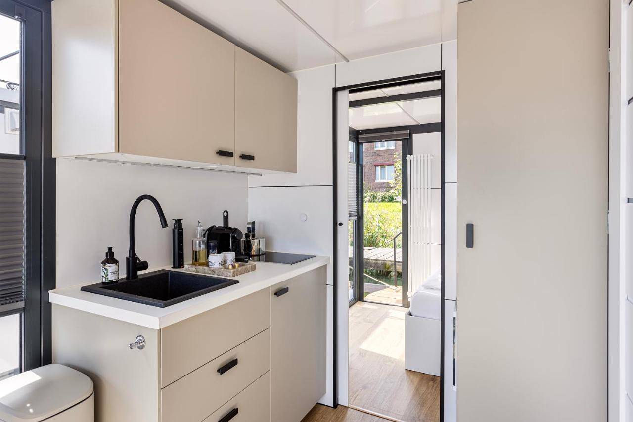 Cosy tiny houseboats near beach and restaurants by Weltevreden Experience in Zeewolde, Flevoland