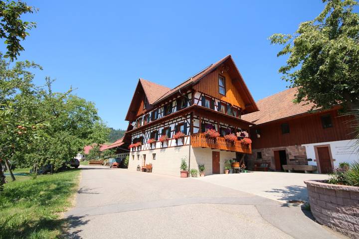 Ferienwohnung für 4 Personen, mit Garten im Schwarzwald