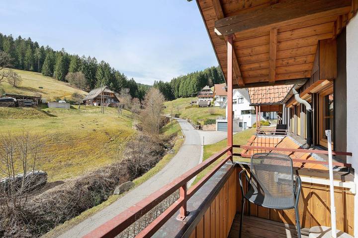 Appartement entier, Appartement de vacances 'pour 2 personnes' avec jardin commun, balcon et Wi-Fi in Bad Rippoldsau-Schapbach, Forêt-Noire centrale