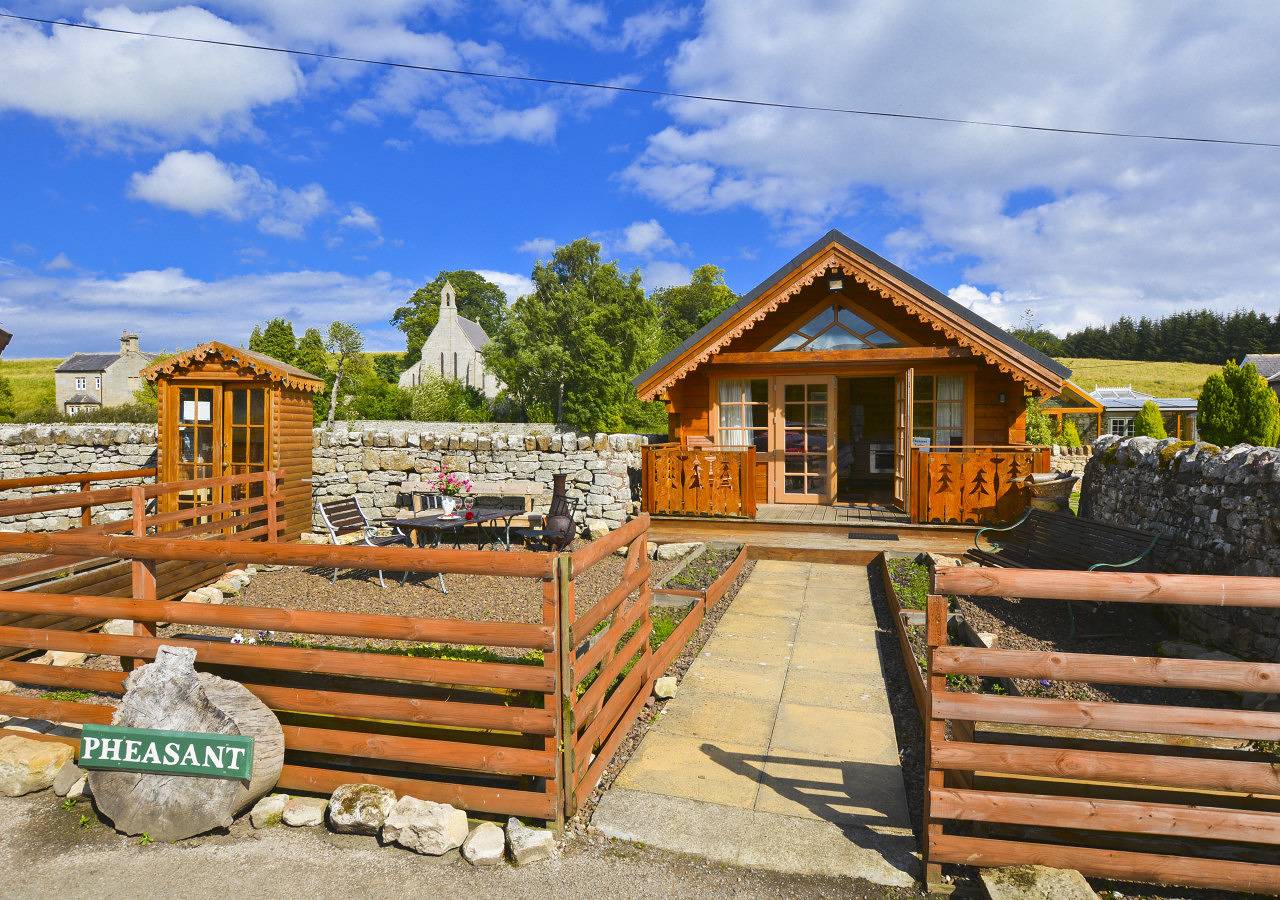 Pheasant Lodge in Northumberland National Park