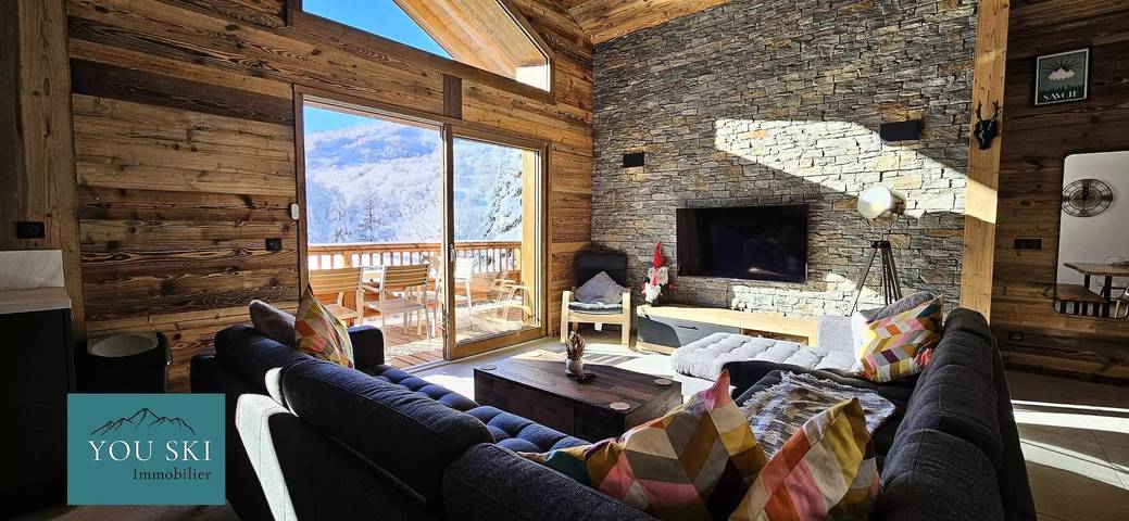 Chalet pour 8 personnes, avec balcon et vue à Saint-Sorlin-d'Arves - 4