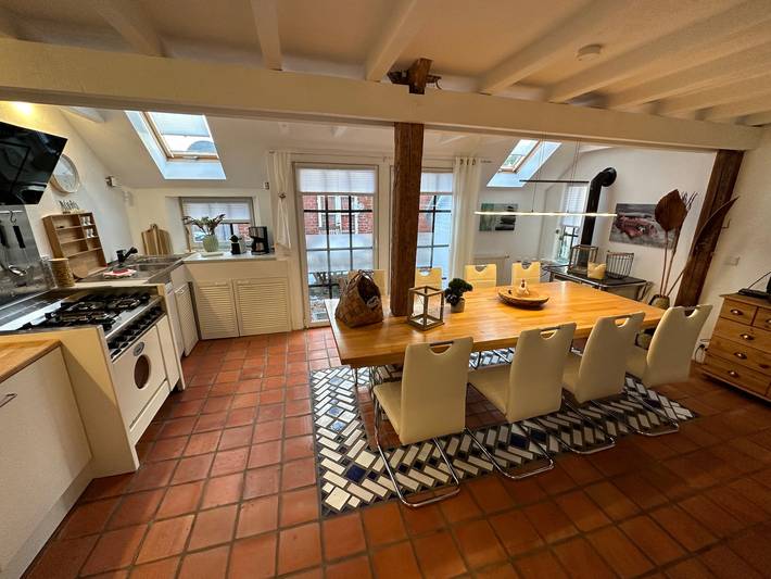 Ferienwohnung für 4 Personen, mit Garten und Terrasse sowie Ausblick in Osteel - 4