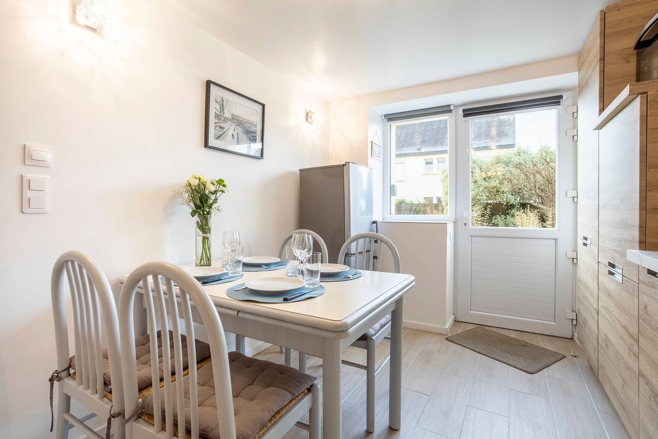 Appartement entier, Appartement "T2 Avec Jardin" avec jardin partagé et Wi-Fi in Bénodet, Région de Quimper