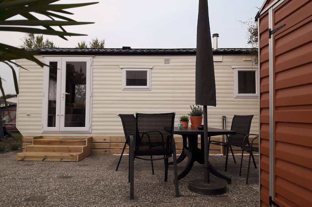 Chalet Ijmuiden aan Zee, vlakbij het strand in IJmuiden, Nederlandse Noordzeekust