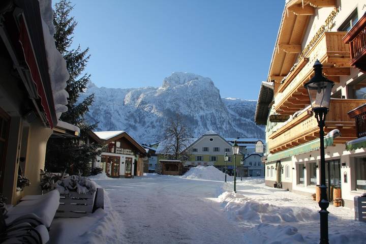 Hotel für 3 Personen, mit Balkon und Terrasse sowie Garten und Sauna in Abtenau