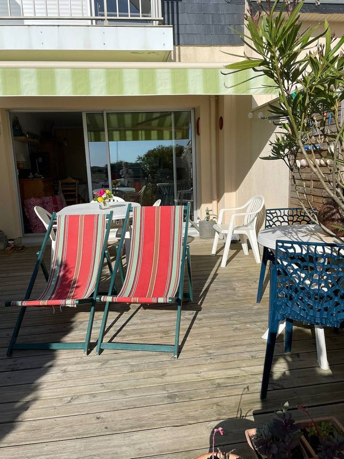 Appartement de vacances pour 4 personnes, avec Terrasse et Jardin
