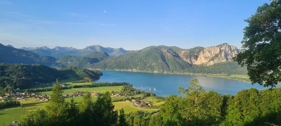 Ferienhaus für 4 Personen, mit Ausblick und Seeblick sowie Pool und Garten, mit Haustier im Salzkammergut - 2