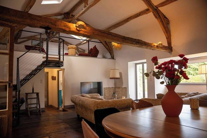 Gîte pour 11 personnes, avec jacuzzi à Saint-Romain - 3