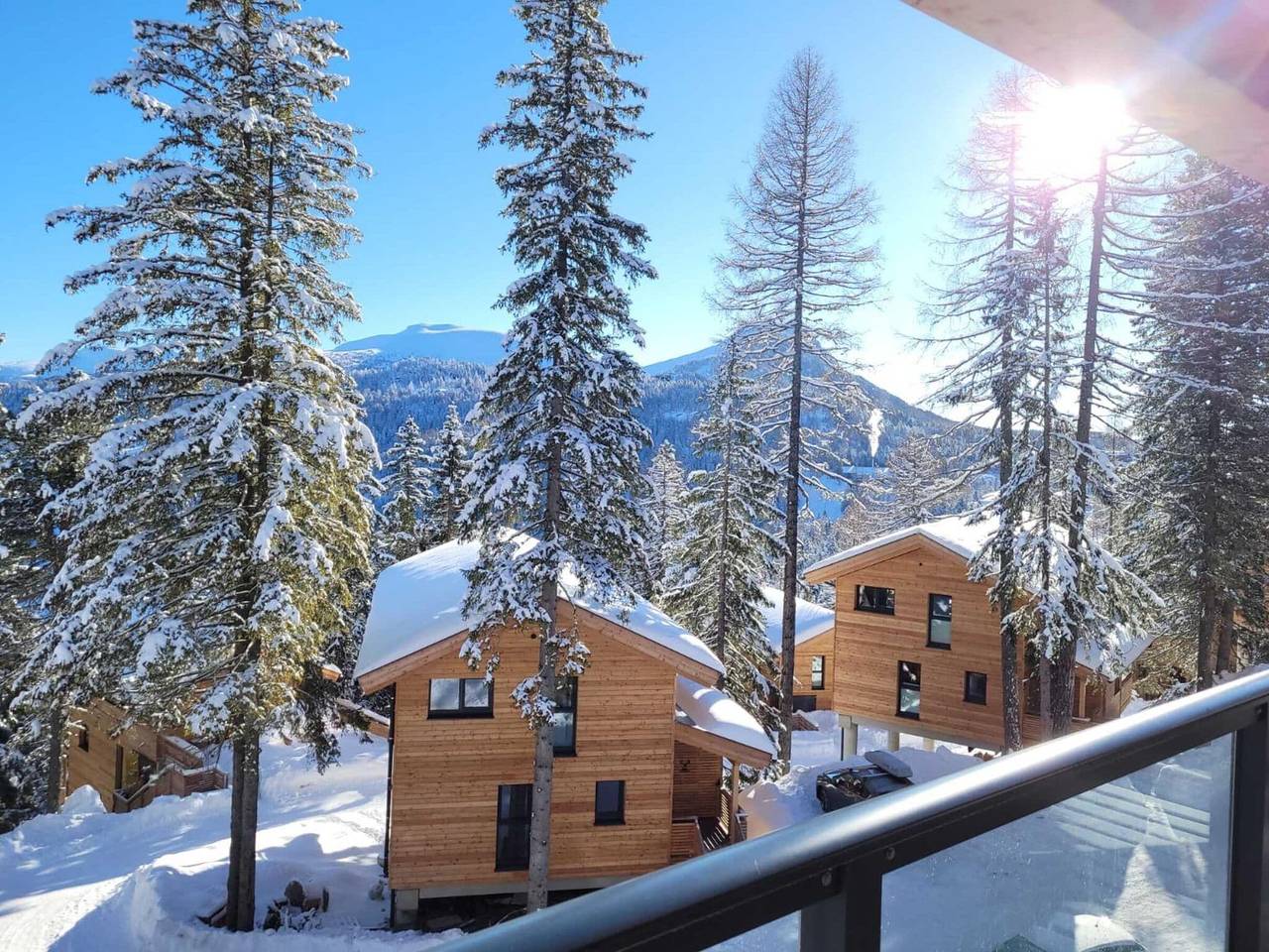 Großzügiges Chalet mit Whirlpool in Stadl-Predlitz, Turracher Höhe