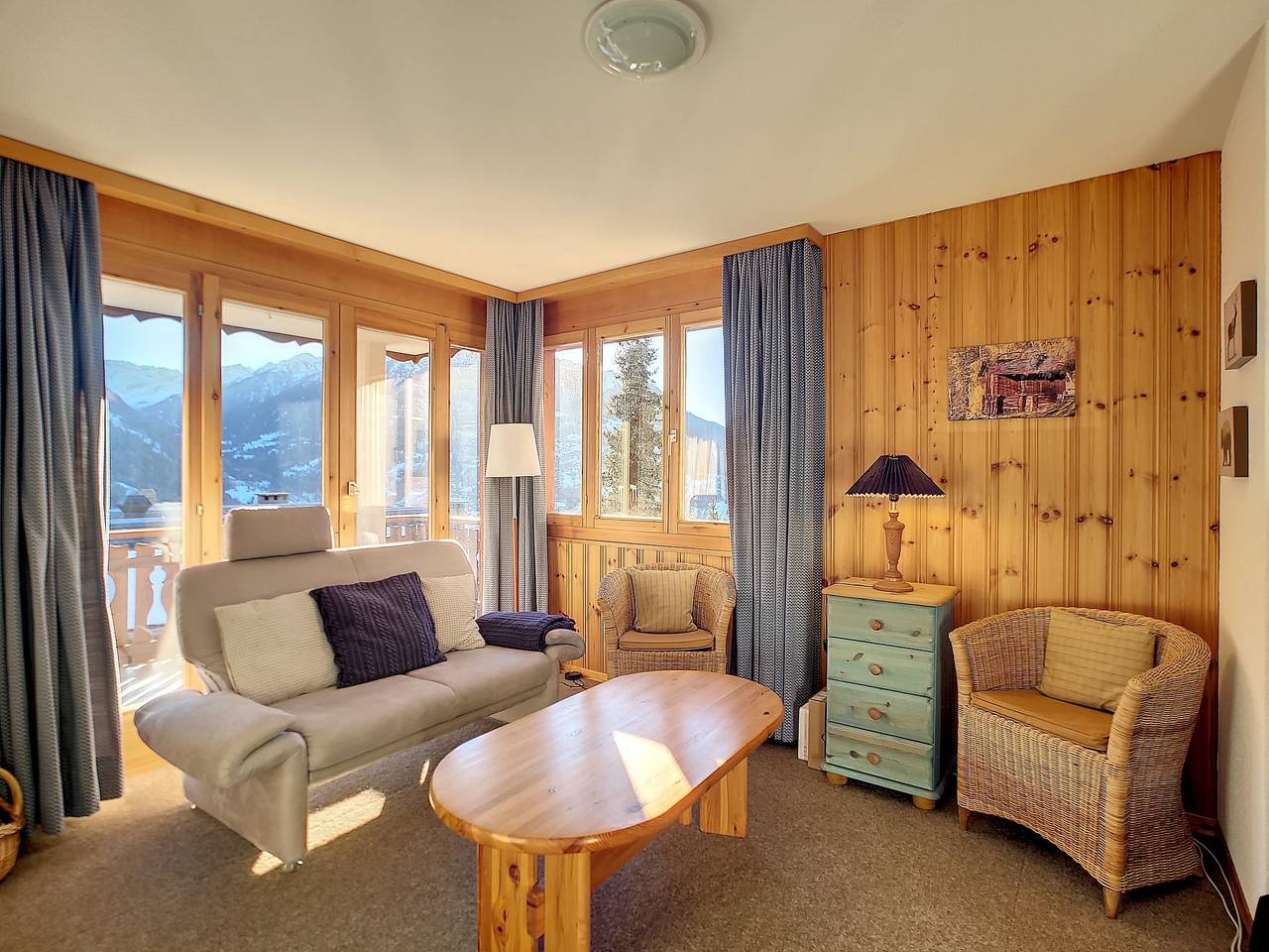 Entire apartment, Les Cretes Ii in Nendaz, Wallisian Alps