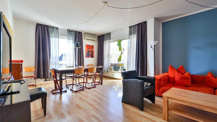 Vakantiewoning voor 7 personen, met uitzicht en balkon in Karlsruhe