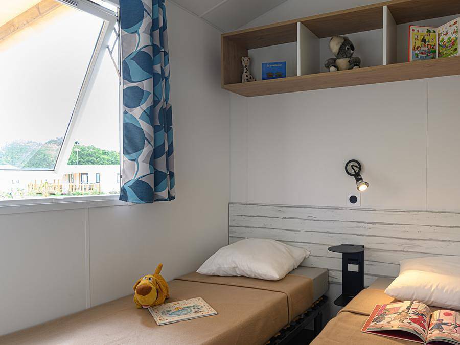 Camping Le Paradis - Sea Green By Sunêlia - Mobilheim 6 personen - Cottage Privilège 3 Zimmer 6/8 Pers. in Talmont-Saint-Hilaire, Vendée