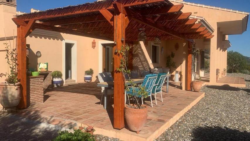 Casa rural para 8 personas, con Balcón y Terraza además de Piscina y Vistas en Alozaina - 4