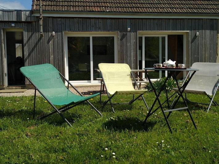Location de vacances pour 4 personnes, avec jardin à Fierville-les-Mines