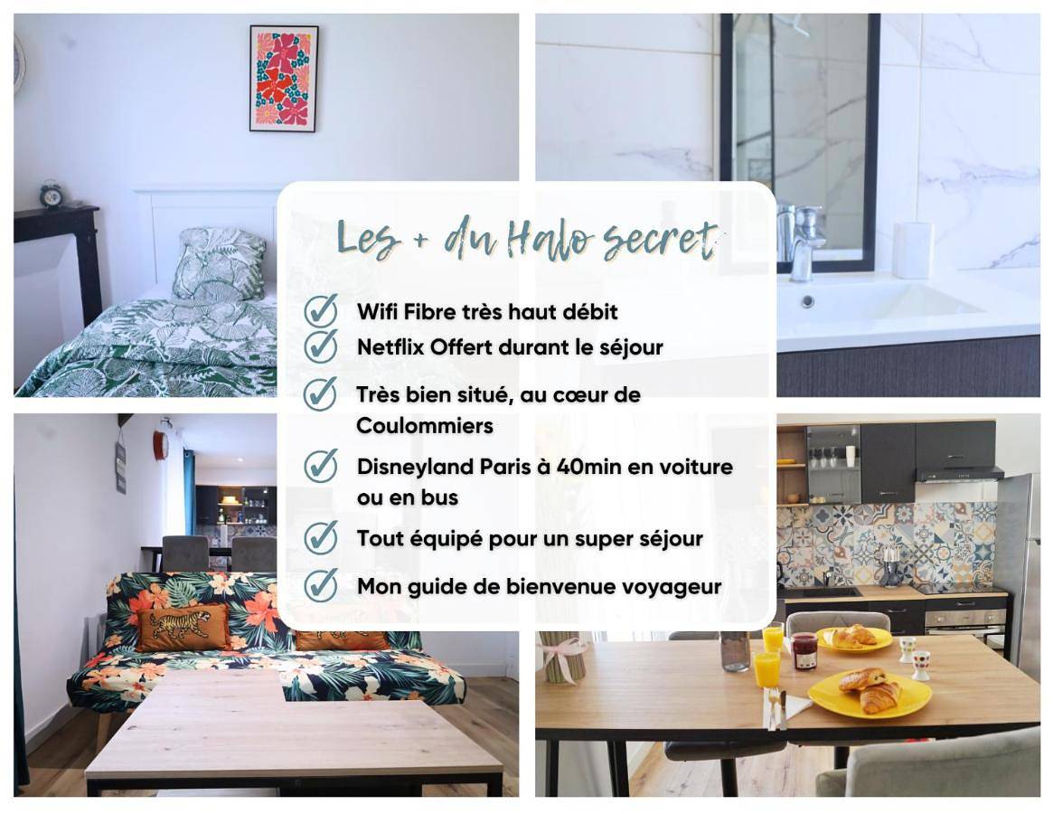 Appartement entier, Le Halo Secret, 40min de Disney, 5 min du centre Coulommiers in Coulommiers (Seine-et-Marne), Seine-et-Marne