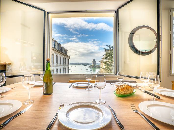 Location de vacances pour 8 personnes à Saint-Malo