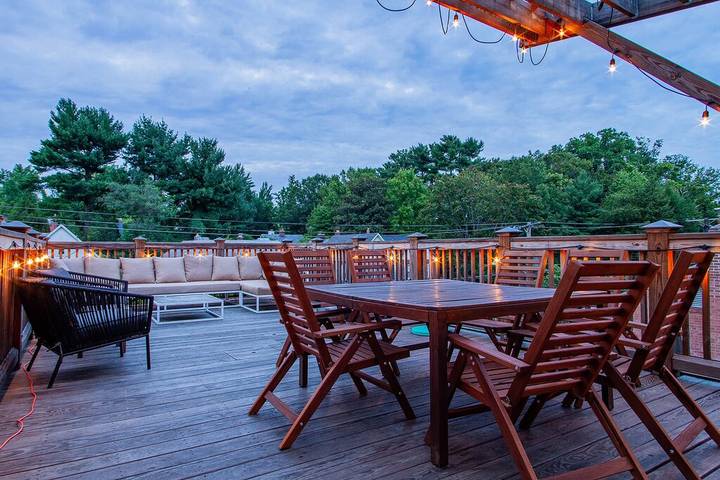 Maison de vacances pour 6 personnes, avec balcon et jardin à Washington D.C.
