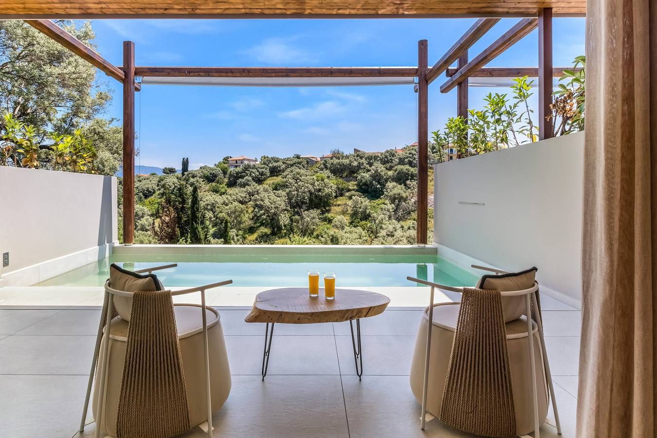 Gehele studio, Studio-appartement 'Studio Yvonne' met privézwembad, wifi en airconditioning in Katomeri, Meganisi
