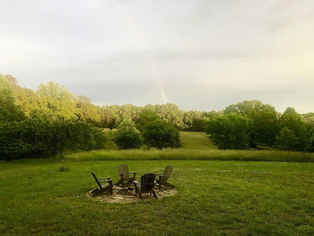 H'Owl auf der Mondfarm in Albemarle County