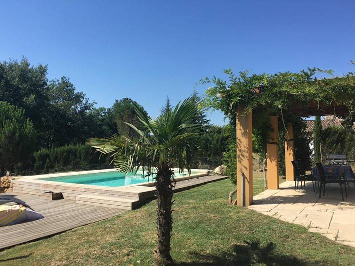 Location de vacances pour 7 personnes, avec jardin et piscine, animaux acceptés à Salavas - 4