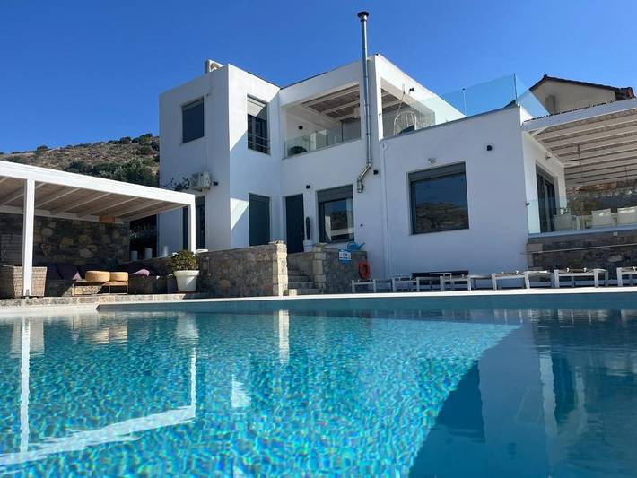 Villa pour 8 personnes, avec jardin ainsi que piscine et jacuzzi dans Elounda - 3