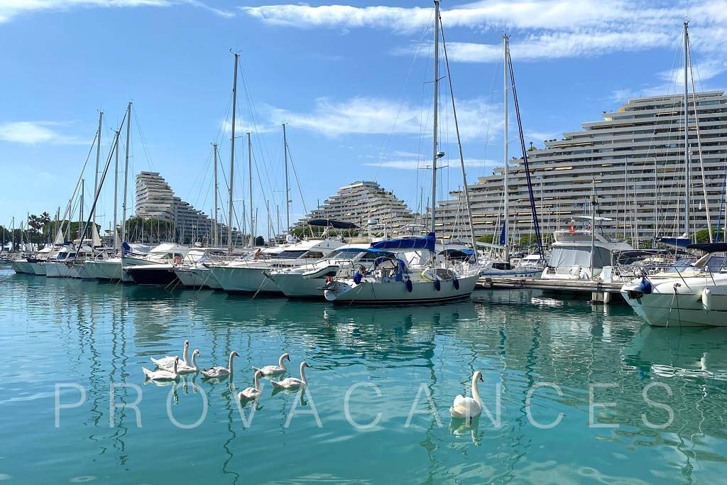 Ganze Ferienwohnung, Ferienwohnung mit Panoramablick in Villeneuve-Loubet in Villeneuve-Loubet Plage, Villeneuve-Loubet