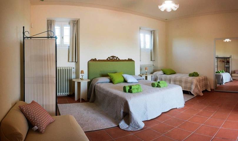 Chambre d’hôte pour 6 personnes, avec jardin et vue, animaux acceptés à Passirano - 3