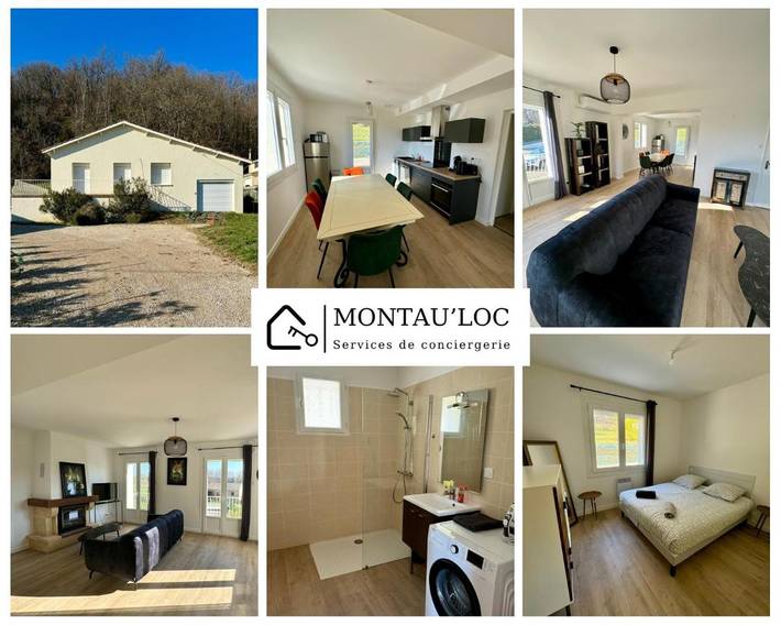 Gîte pour 6 personnes à Lamothe-Capdeville