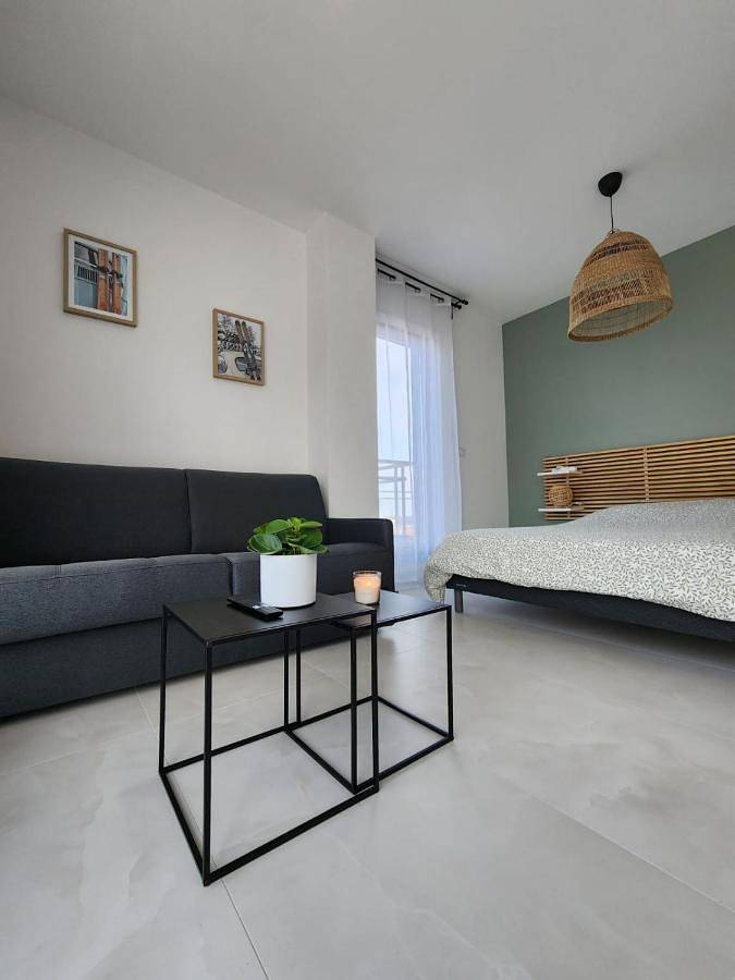 Appartement entier, Studio Apartment with One Double Bed in Lugrin, Région de Thonon-les-Bains