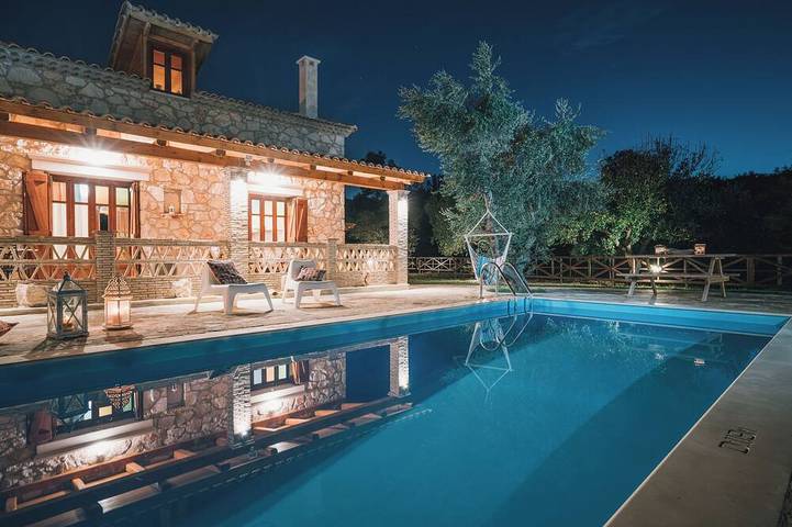 Finca für 6 Personen, mit Whirlpool und Terrasse sowie Garten auf Zakynthos