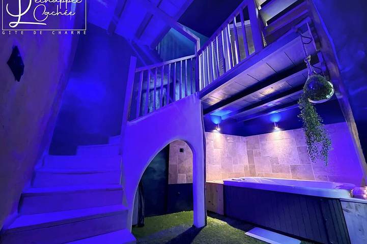 Maison de vacances pour 2 personnes, avec Jacuzzi et Sauna