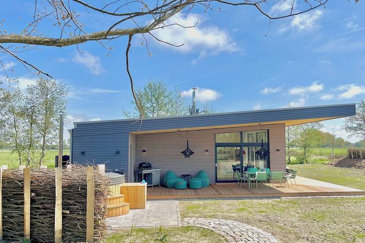 Ferienhaus für 5 Personen, mit Garten und Terrasse sowie Sauna