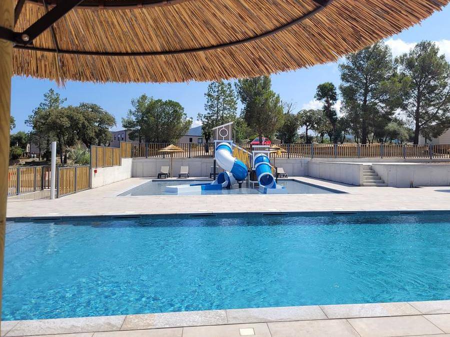 Camping La'Bel Balagne - Mobilhome 4 personas - Belgodere - 2 habitaciones in Belgodère, Region de Calvi