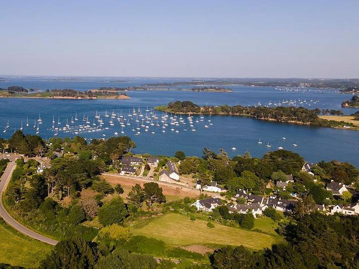 Ferienhaus für 2 Personen, mit Seeblick in Arzon