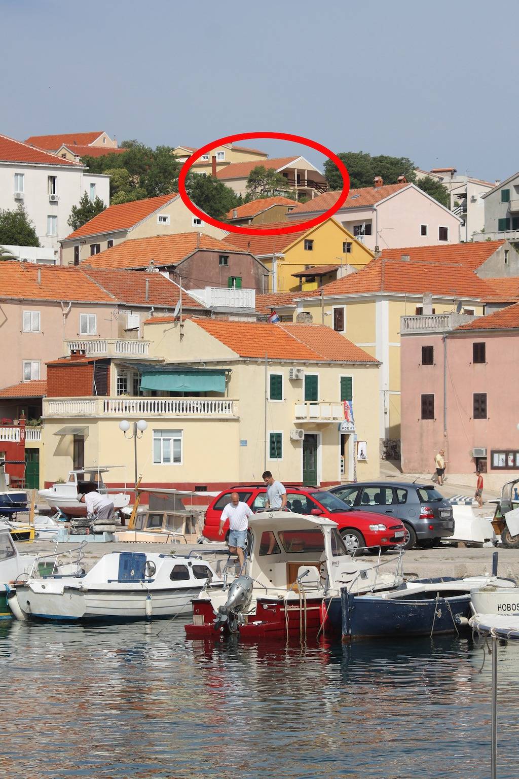 Ganze Wohnung, 1-Zimmer-Ferienwohnung mit Terrasse und Meerblick Sali (Dugi otok) A-8154-b in Sali, Dugi Otok