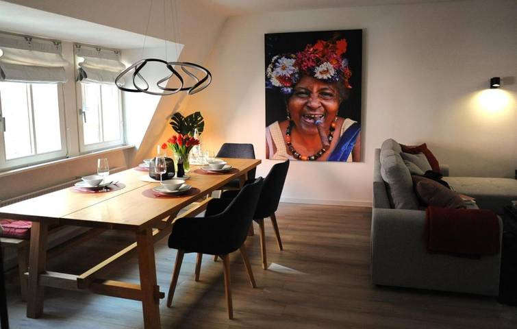 Ferienwohnung für 3 Personen, mit Balkon und Terrasse