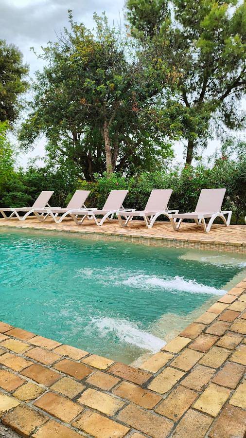 Casa rural para 12 personas, con piscina además de jardín y terraza, Se admiten mascotas en Campiña de Jerez - 3