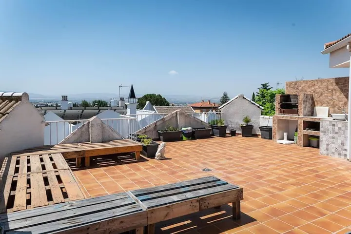 Maison de vacances pour 11 personnes, avec piscine ainsi que vue et jardin - 1