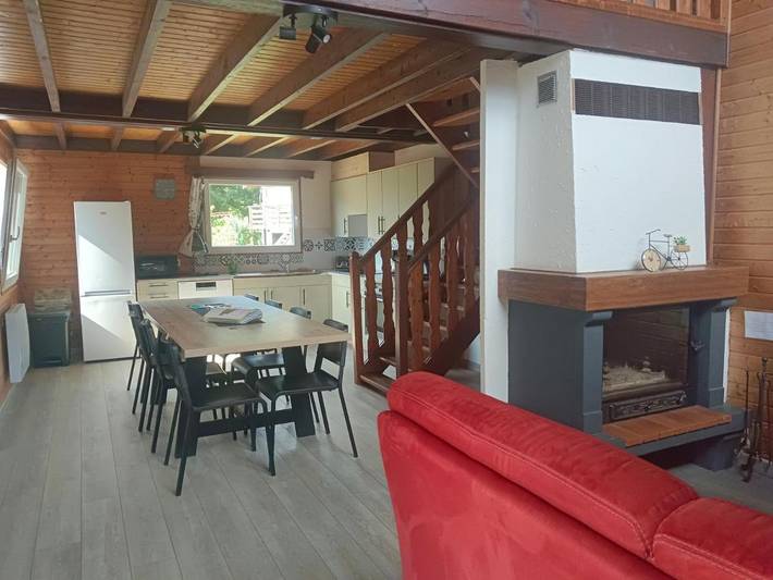 Gîte pour 8 personnes, avec Balcon et Terrasse ainsi que Jardin et Vue dans Vienville - 2