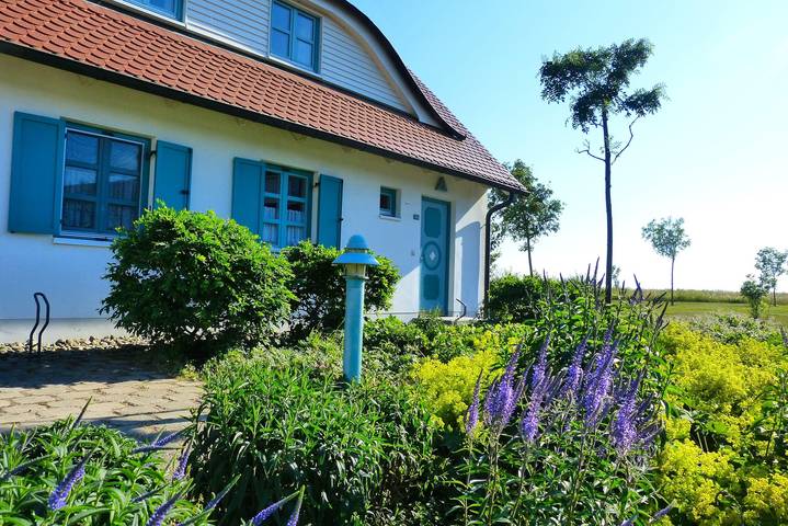Ferienhaus für 4 Personen, mit Terrasse und Garten sowie Pool und Sauna in Dranske