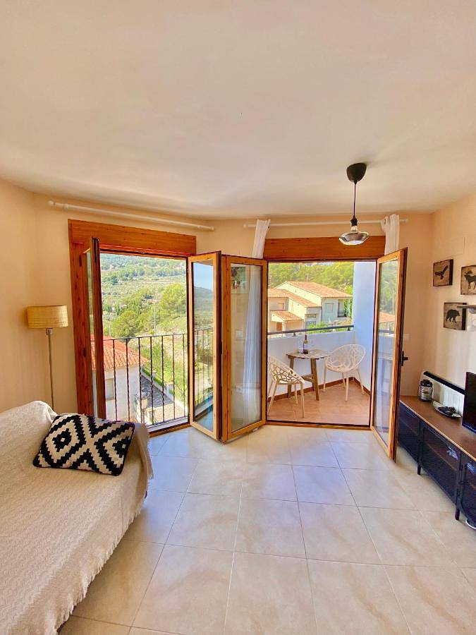Gîte pour 3 personnes, avec Balcon ainsi que Terrasse et Vue dans Guadalest