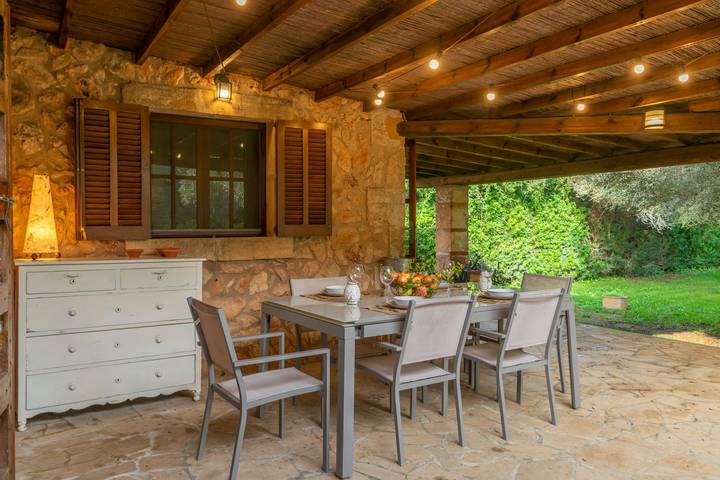 S\'Era Nova - Belle villa avec piscine privée entourée d\'un beau jardin. Wi-Fi gratuit in Algaida, Majorque l'intérieur des terres