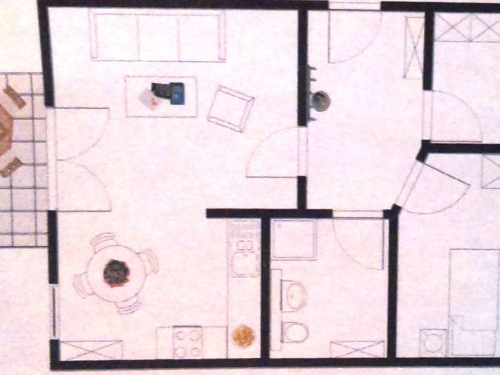Ferienwohnung für 4 Personen, mit Terrasse in Neubukow-Salzhaff - 3