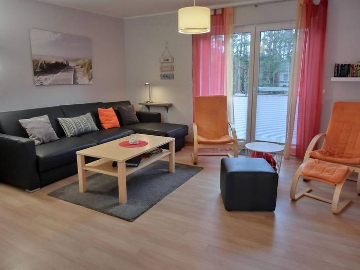 Ferienwohnung für 4 Personen, mit Sauna und Balkon in Gelbensande - 3